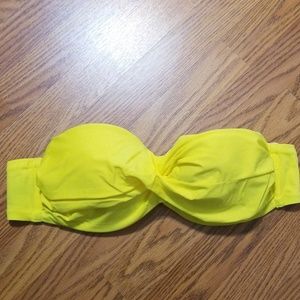 Yellow Bikini Top